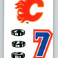 1987-88 Topps Stickers #18 Calgary Flames   V52900 Image 1