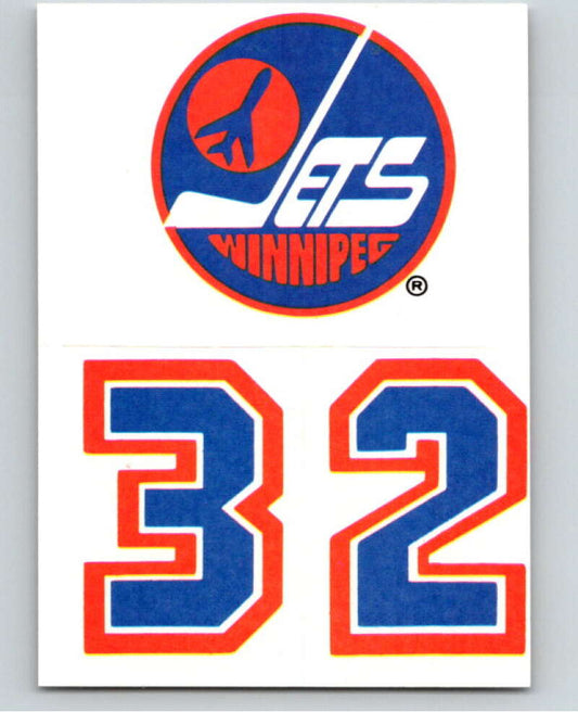 1987-88 Topps Stickers #19 Winnipeg Jets   V52901 Image 1