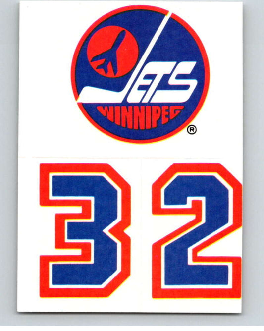 1987-88 Topps Stickers #19 Winnipeg Jets   V52902 Image 1