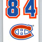 1987-88 Topps Stickers #23 Montreal Canadiens   V52912 Image 1