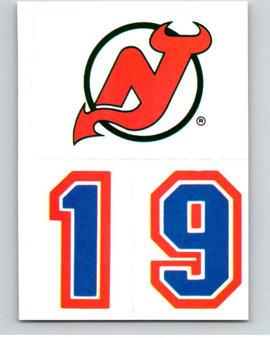 1987-88 Topps Stickers #27 New Jersey Devils   V52921 Image 1