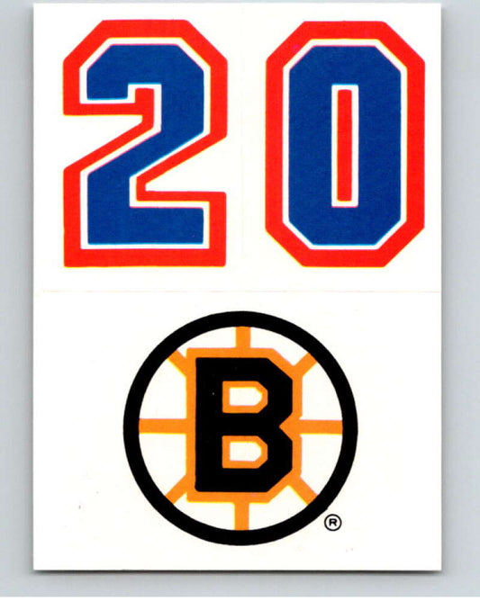 1987-88 Topps Stickers #31 Boston Bruins   V52930 Image 1