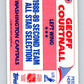 1989-90 Topps Stickers #9 Geoff Courtnall  Washington Capitals  V52965 Image 2