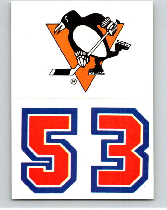 1989-90 Topps Stickers #16 Pittsburgh Penguins   V52978 Image 1