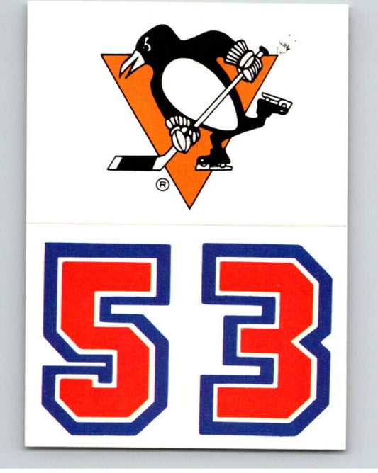 1989-90 Topps Stickers #16 Pittsburgh Penguins   V52979 Image 1