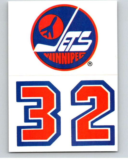 1989-90 Topps Stickers #19 Winnipeg Jets   V52980 Image 1