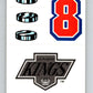 1989-90 Topps Stickers #22 Los Angeles Kings   V52982 Image 1
