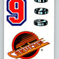 1989-90 Topps Stickers #24 Vancouver Canucks   V52984 Image 1