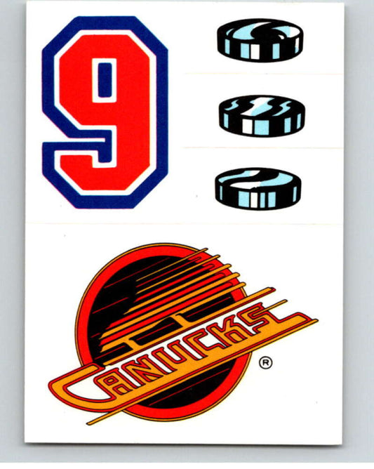 1989-90 Topps Stickers #24 Vancouver Canucks   V52984 Image 1