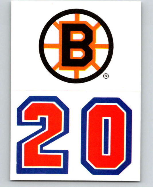 1989-90 Topps Stickers #31 Boston Bruins   V52990 Image 1