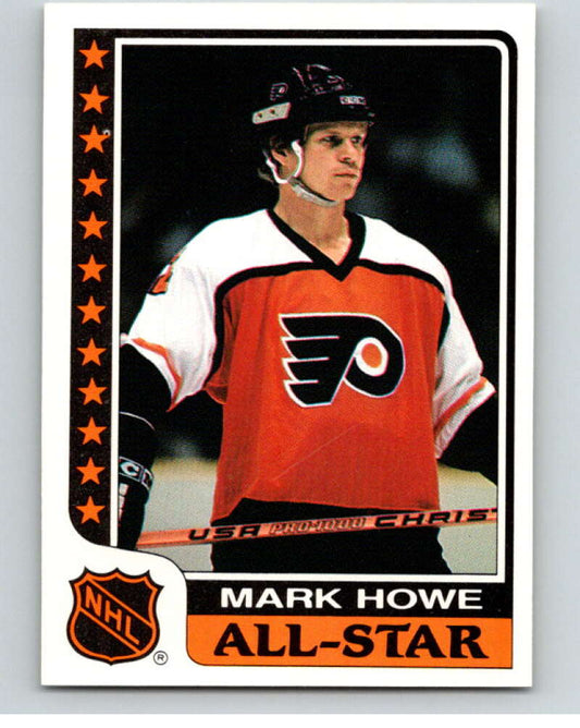 1986-87 Topps Stickers #6 Mark Howe  V53000 Image 1