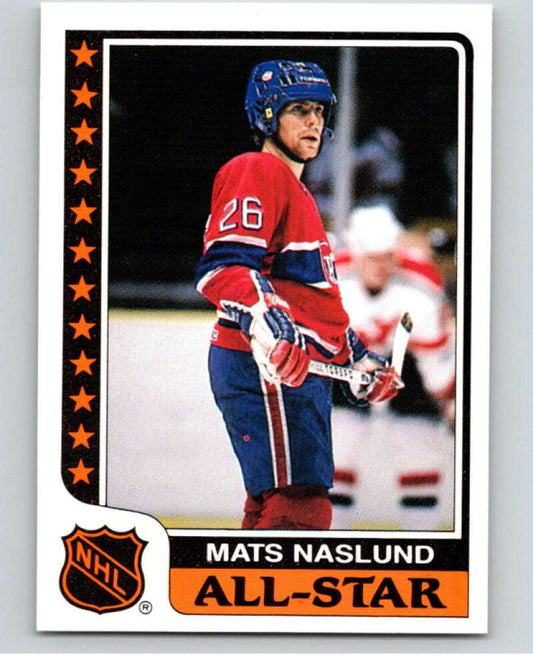 1986-87 Topps Stickers #8 Mats Naslund  V53002 Image 1