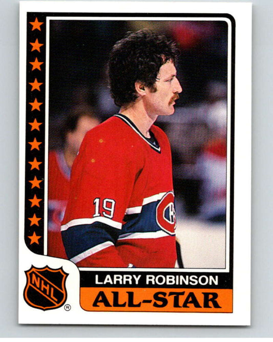 1986-87 Topps Stickers #12 Larry Robinson  V53005 Image 1