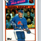 1988-89 Topps Stickers #7 Michel Goulet  Quebec Nordiques  V53027 Image 1