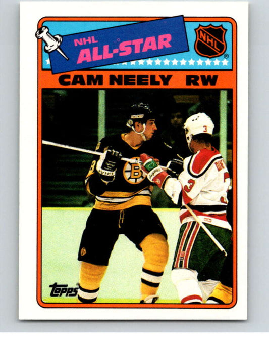 1988-89 Topps Stickers #9 Cam Neely  Boston Bruins  V53031 Image 1