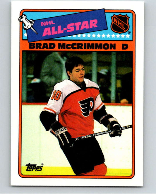 1988-89 Topps Stickers #10 Brad McCrimmon  Calgary Flames  V53037 Image 1