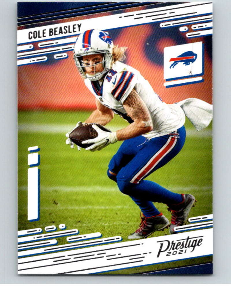 2021 Panini Prestige #15 Cole Beasley  Buffalo Bills  V53208 Image 1