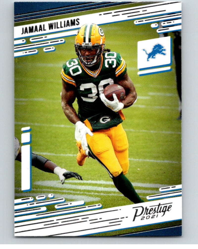 2021 Panini Prestige #52 Jamaal Williams  Detroit Lions  V53217 Image 1