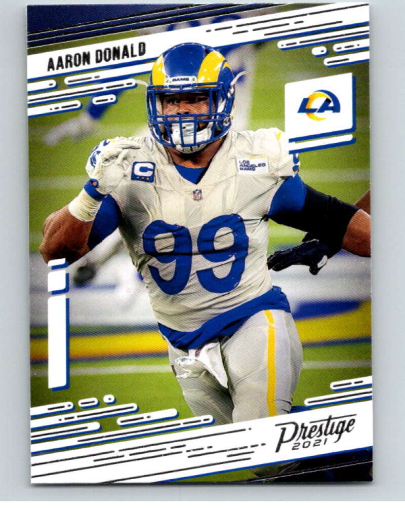 2021 Panini Prestige #99 Aaron Donald  Los Angeles Rams  V53227 Image 1