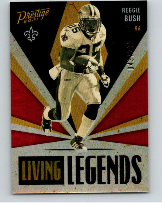 2021 Prestige Living Legends Xtra Points Red #2 Reggie Bush /299  V53262 Image 1