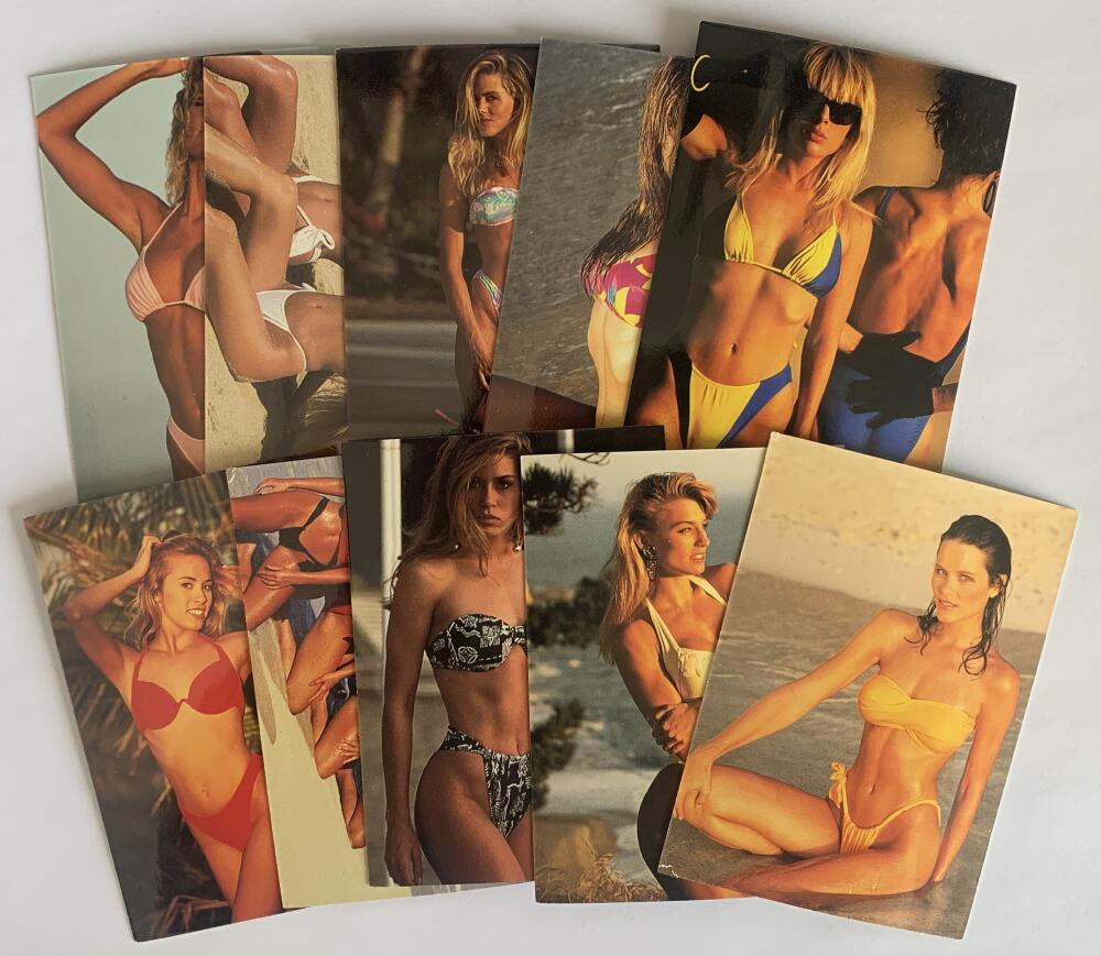 1993 Swimwear Illustrated Edition Collectors Cards Lot of 10 - V53292 Image 1