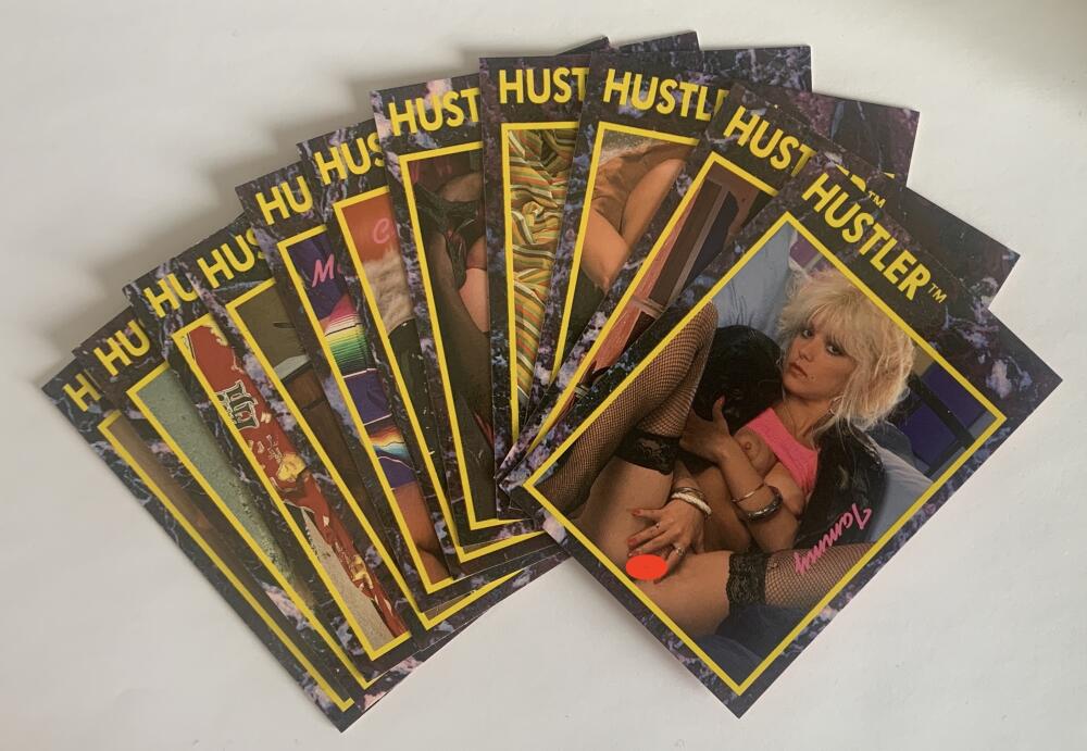 1993 Hustler Collectors Sexy Nude XXX Cards Lot of 13 - V53297 Image 1