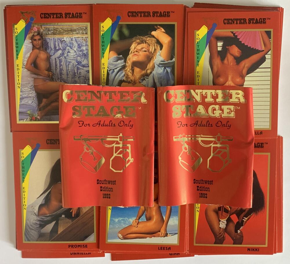 1992 Centre Stage SouthWest Edition Sexy Nudes Model Cards Lot of 82 - V53305 Image 1