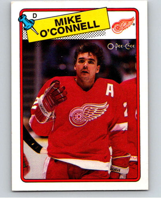 1988-89 O-Pee-Chee #92 Mike O'Connell  Detroit Red Wings  V53472 Image 1