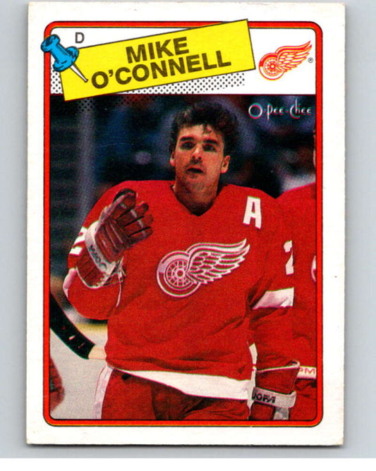 1988-89 O-Pee-Chee #92 Mike O'Connell  Detroit Red Wings  V53473 Image 1