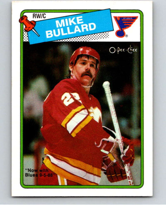 1988-89 O-Pee-Chee #152 Mike Bullard  St. Louis Blues  V53567 Image 1