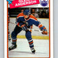1988-89 O-Pee-Chee #189 Glenn Anderson  Edmonton Oilers  V53629 Image 1