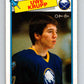 1988-89 O-Pee-Chee #220 Uwe Krupp  RC Rookie Buffalo Sabres  V53695 Image 1