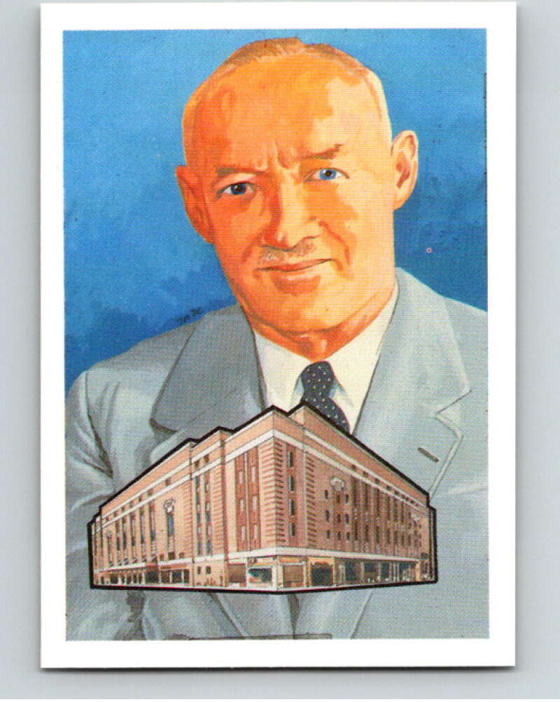 1987 Cartophilium Hockey Hall of Fame #27 Conn Smyth  V53989 Image 1