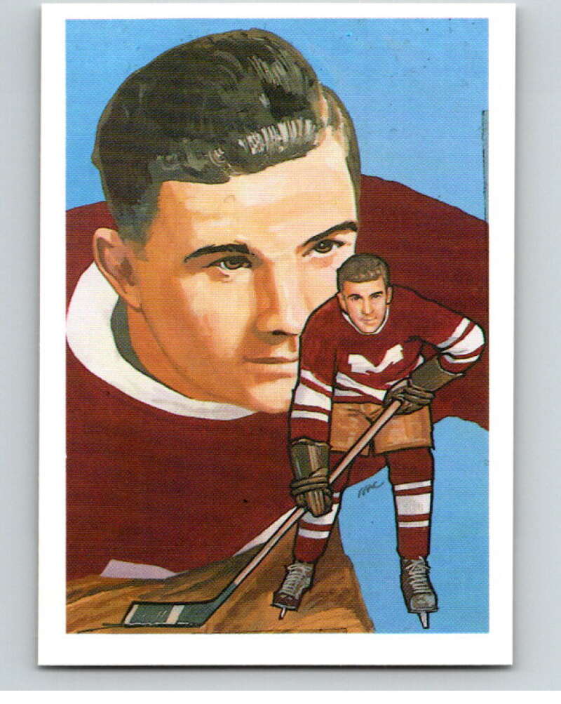 1987 Cartophilium Hockey Hall of Fame #43 Reginald Smith  V54005 Image 1