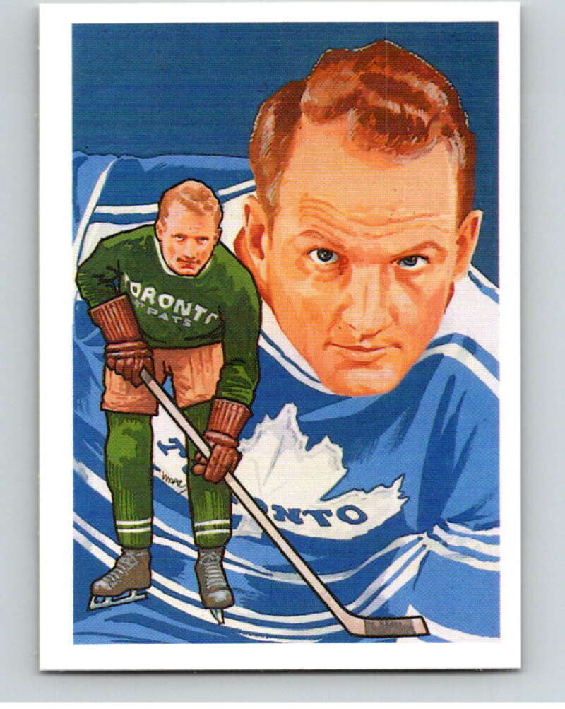 1987 Cartophilium Hockey Hall of Fame #80 Clarence Hap Day  V54042 Image 1