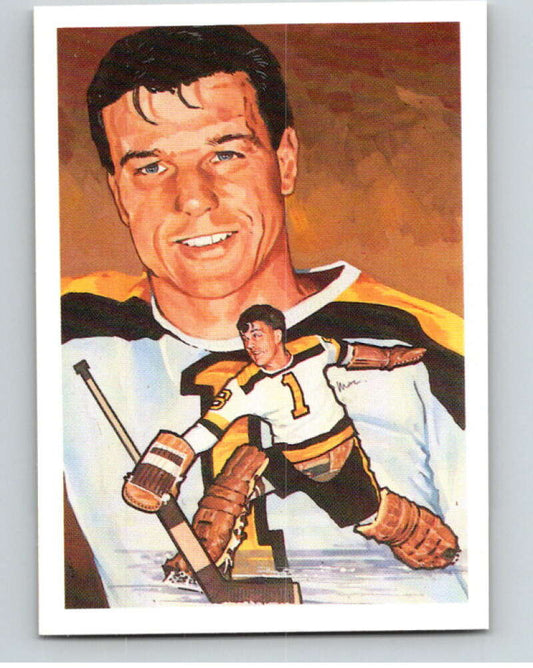 1987 Cartophilium Hockey Hall of Fame #124 Frank Brimsek  V54086 Image 1