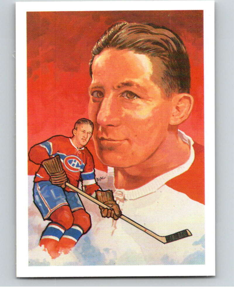 1987 Cartophilium Hockey Hall of Fame #129 Elmer Lach  V54091 Image 1