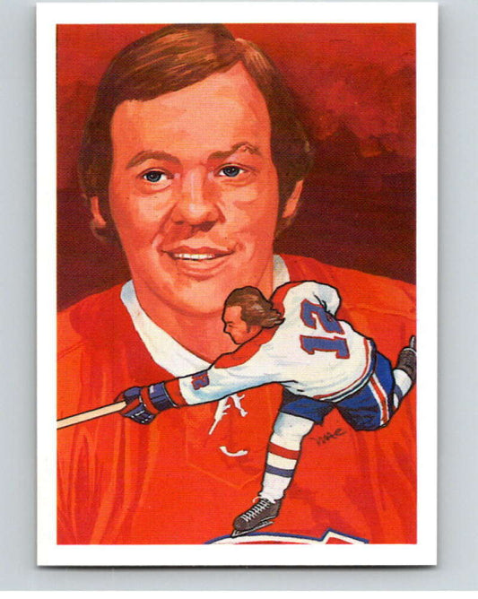 1987 Cartophilium Hockey Hall of Fame #136 Yvan Cournoyer V54098 Image 1