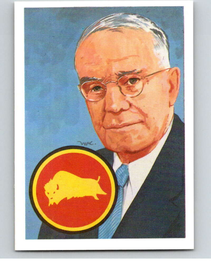 1987 Cartophilium Hockey Hall of Fame #192 Claude Robinson  V54154 Image 1