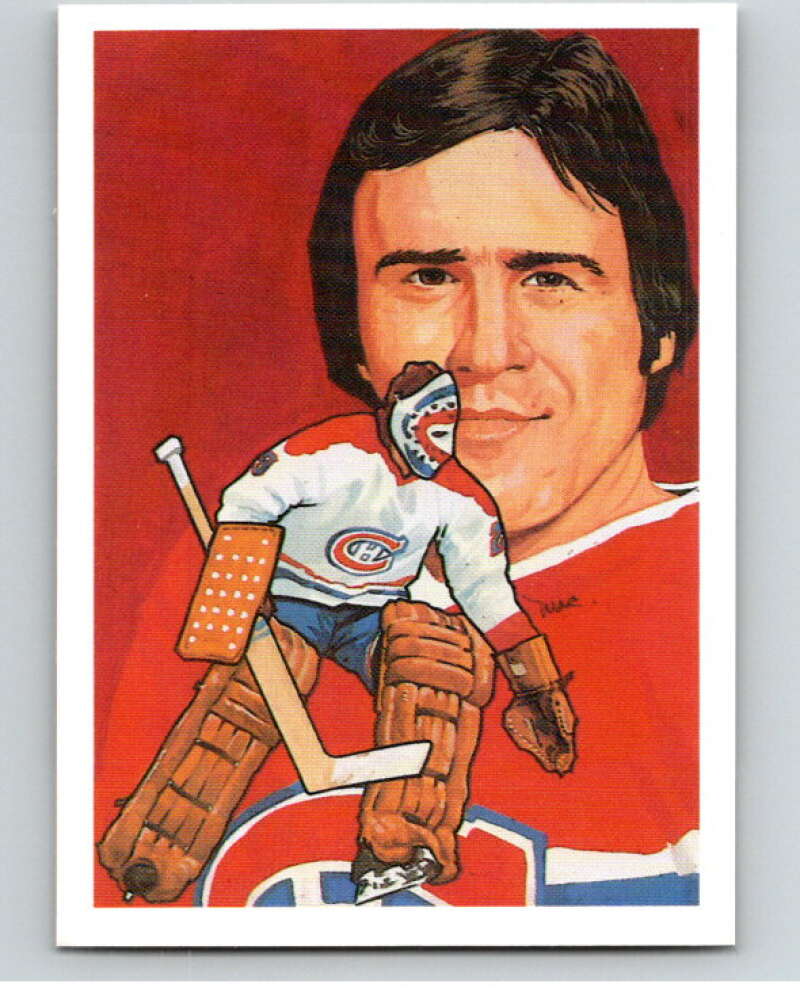 1987 Cartophilium Hockey Hall of Fame #196 Ken Dryden  V54158 Image 1