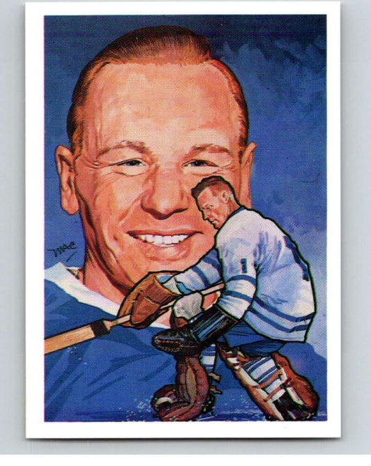 1987 Cartophilium Hockey Hall of Fame #211 Johnny Bower  V54173 Image 1
