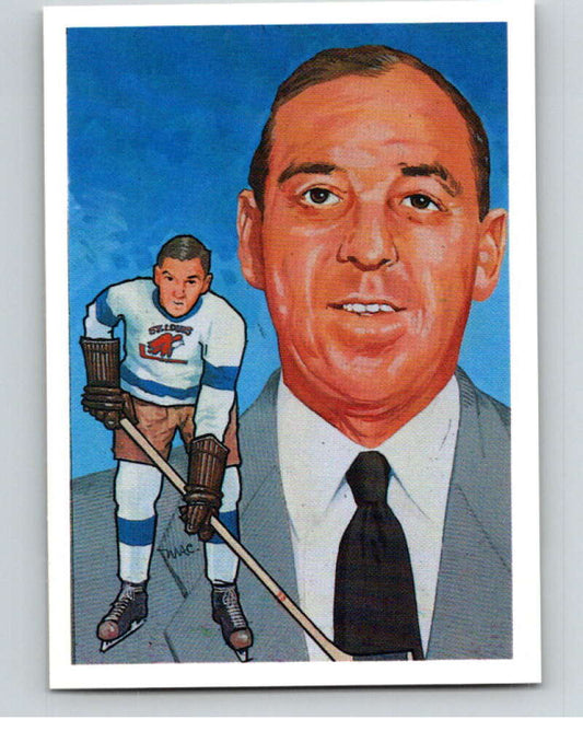 1987 Cartophilium Hockey Hall of Fame #225 Carl Voss  V54187 Image 1