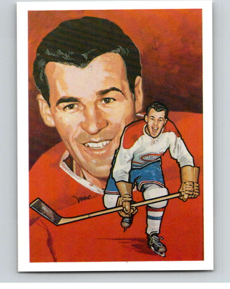 1987 Cartophilium Hockey Hall of Fame #228 Butch Bouchard  V54190 Image 1