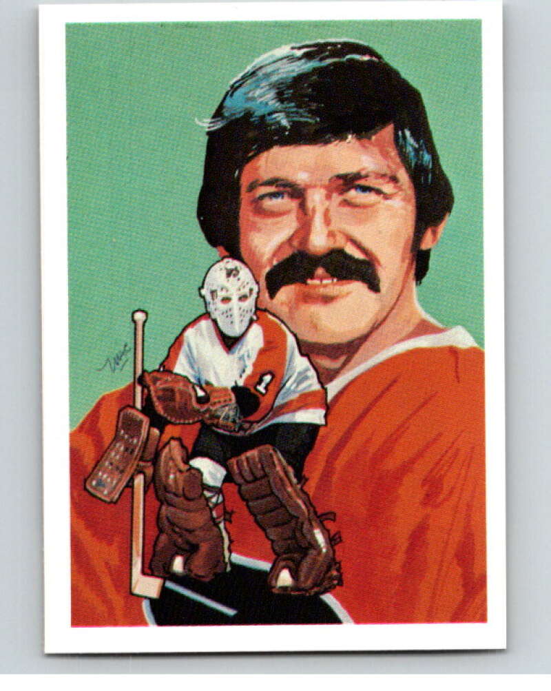 1987 Cartophilium Hockey Hall of Fame #246 Bernard Parent  V54207 Image 1