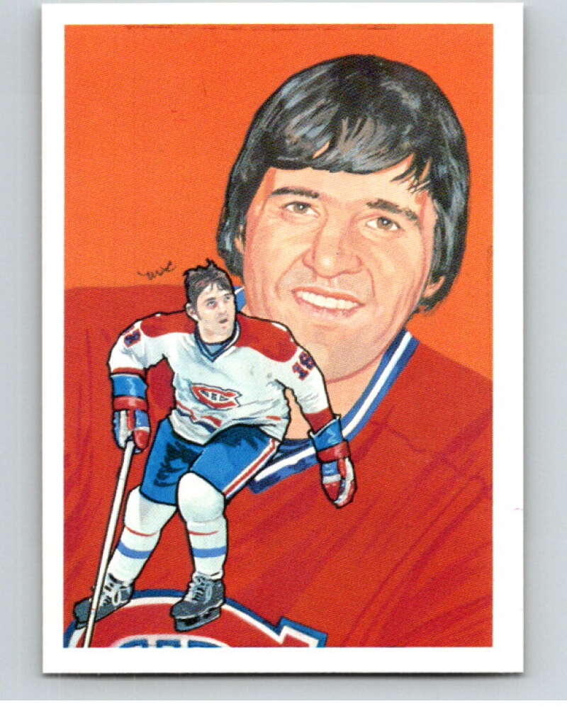 1987 Cartophilium Hockey Hall of Fame #256 Serge Savard  V54217 Image 1