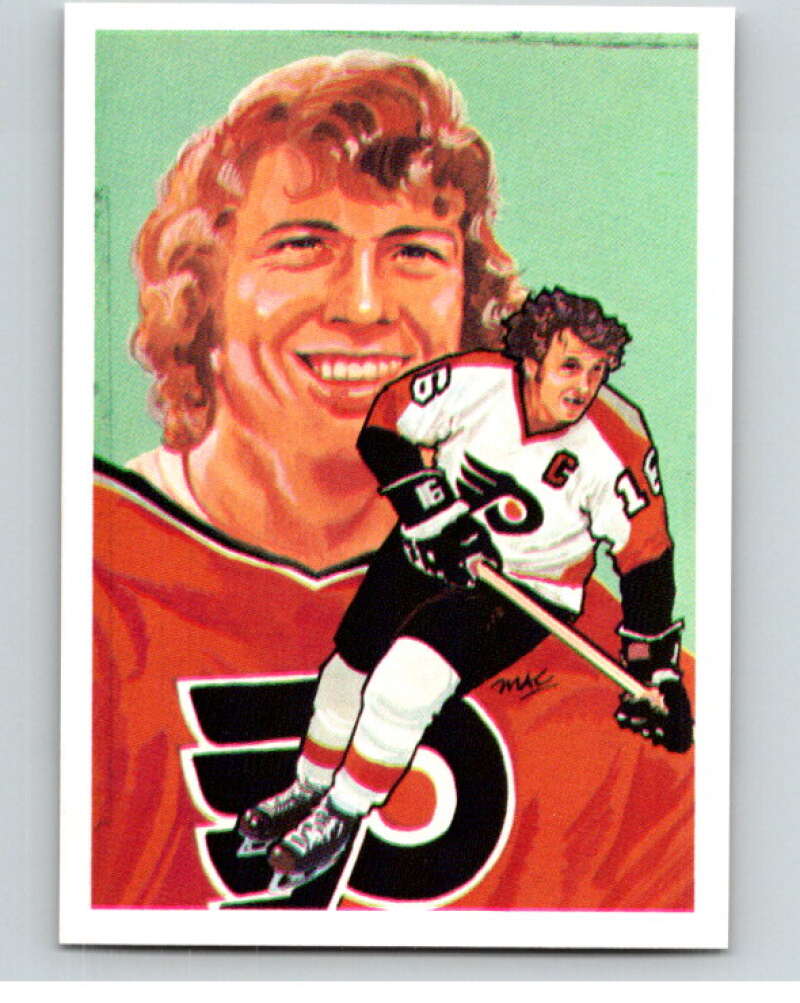 1987 Cartophilium Hockey Hall of Fame #258 Bobby Clarke  V54219 Image 1