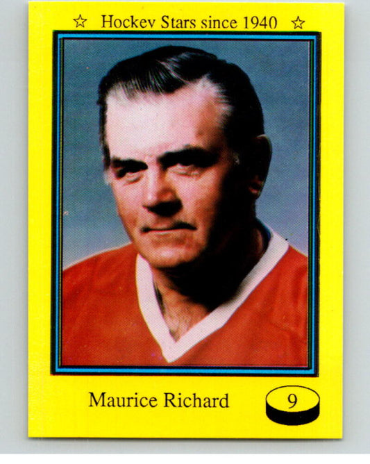 1992 Sport-Flash #9 Maurice Richard Hockey Card V54257 Image 1