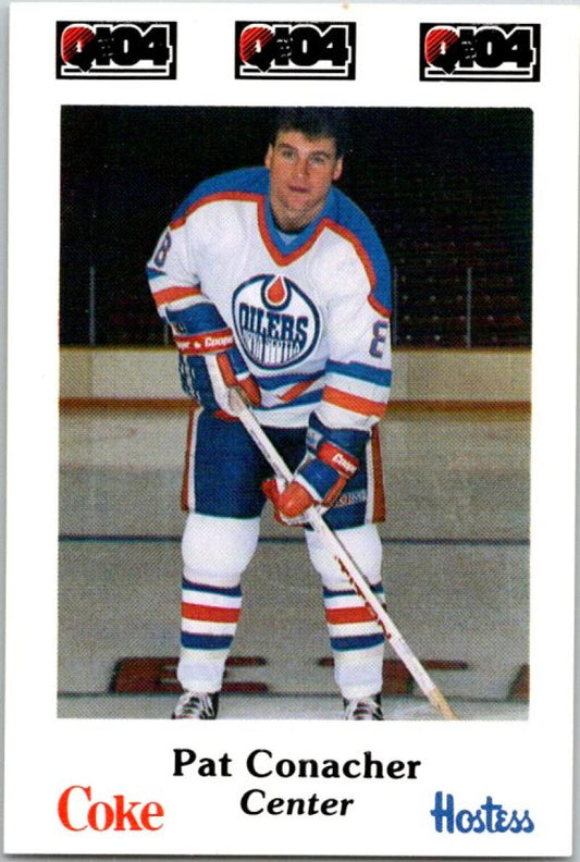 1984-85 Nova Scotia Oilers #7 Pat Conacher (Police law & Youth) V54259 Image 1