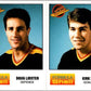 1987-88 Formula Shell Uncut Sheet Vancouver Canucks - Lowry-Lidster-Mclean -2 Image 1