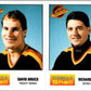 1987-88 Formula Shell Uncut Sheet Vancouver Canucks - Butcher-Bruce-Brodeur -15 Image 1